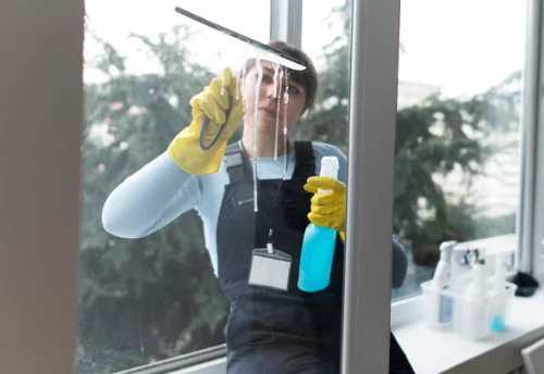Nettoyage de vitres intérieures et extérieures à Tailly